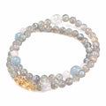 Gray Moonstone Bracelet | Emotional Balance & Gentle Protection