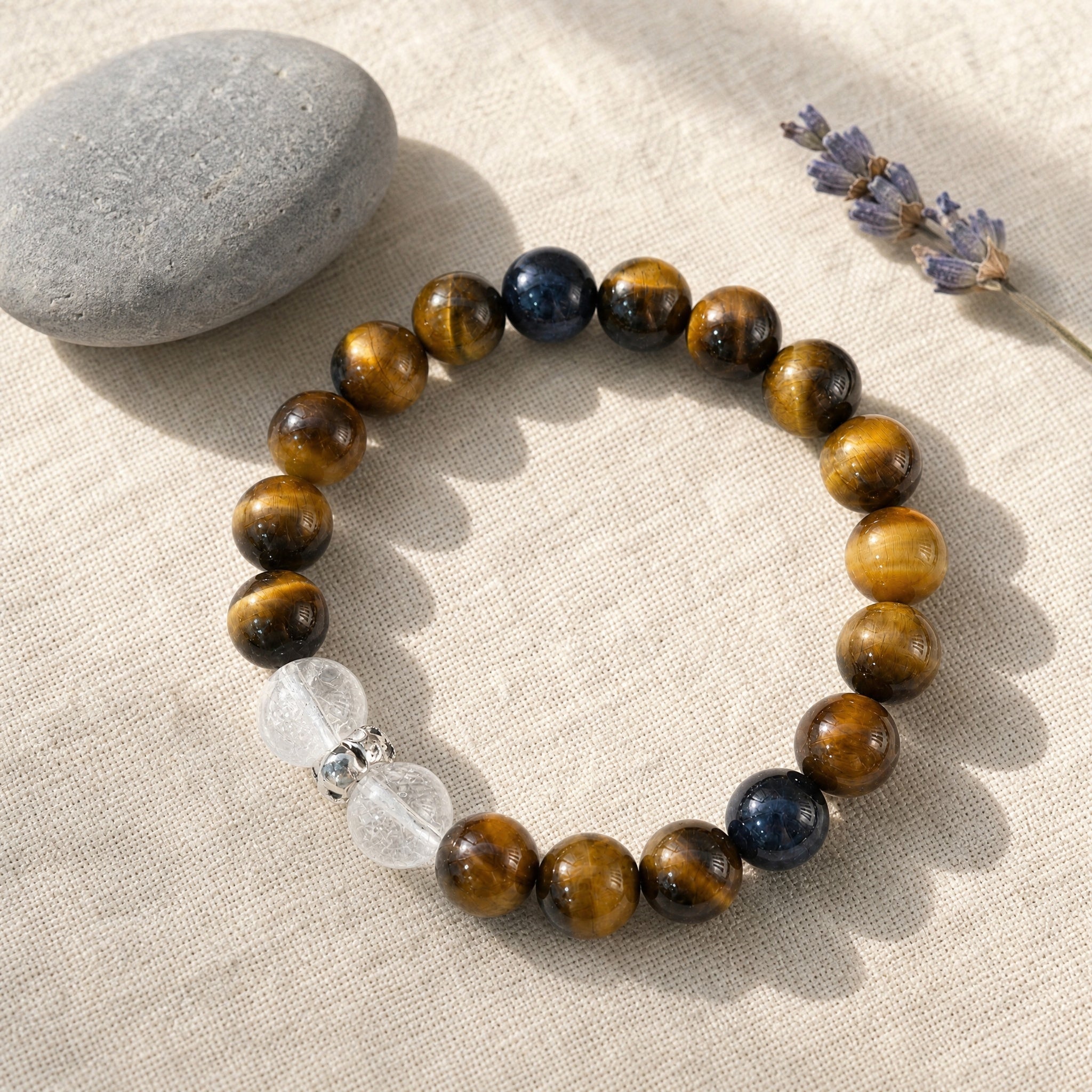 Tiger’s Eye Bracelet for Confidence, Focus & Prosperity