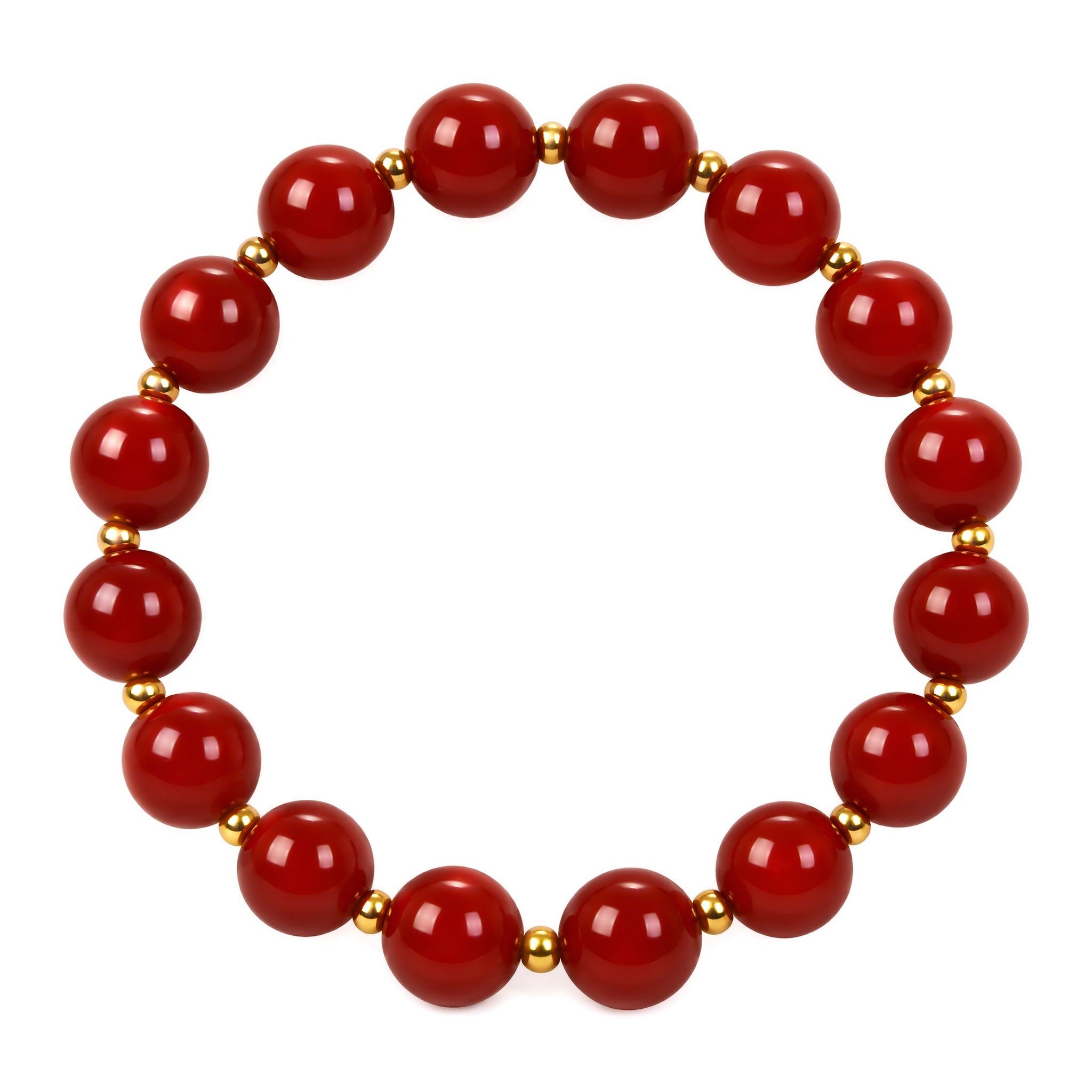 Nanhong Agate Bracelet | Warmth, Confidence & Vitality