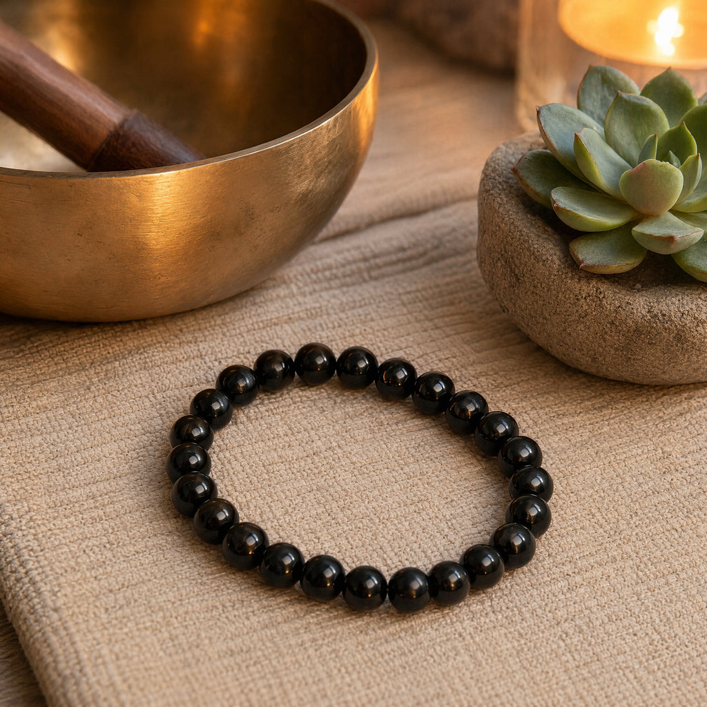 Black Obsidian Bracelet | Protection & Grounding